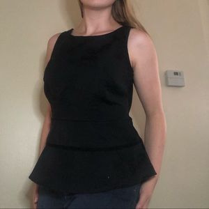 Peplum tank top